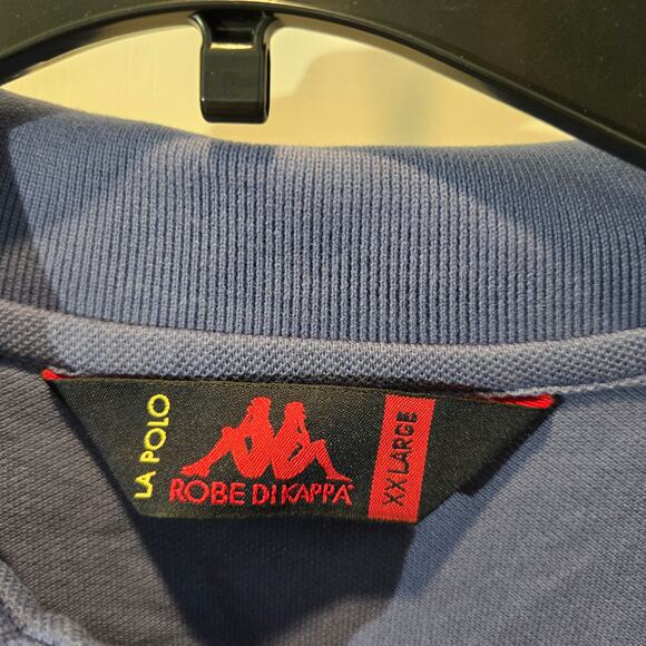 Robe di Kappa CUSI Italia men polo long sleeve XXL - Picture 4 of 9